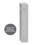 Vestiaire m�tal budget industrie propre - �l�ment suivant l. 30 cm - corps gris - porte gris
