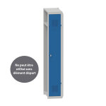 Vestiaire budget industrie propre - �l�ment suivant l. 30 cm - bleu