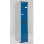 Vestiaire m�tal z - l. 40 cm - bleu