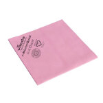 Vileda lavette microfibre non tisse usage long - rouge - sachet de 5