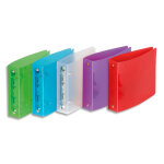 Viquel classeur 2 anneaux Ø30mm propyglass en polypropylène 5 / 10. dos 3, 5cm, format a6. coloris assortis ... Viquel classeur 2 anneaux Ø30mm propyglass en polypropylène 5 / 10. dos 3, 5cm, format a6. coloris assortis ...