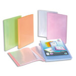 Viquel protège - documents personnalisable 40 vues, 20 pochettes propysoft coloris assortis Viquel protège - documents personnalisable 40 vues, 20 pochettes propysoft coloris assortis
