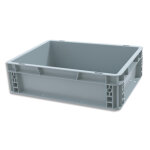 Viso bac de rangement gris en polypropylène, gerbable, charge 10l - dimensions : l40 x l30 x h12 cm Viso bac de rangement gris en polypropylène, gerbable, charge 10l - dimensions : l40 x l30 x h12 cm