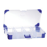 Viso bote de rangement en plastique viso, 11 compartiments amovibles