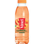 Vittel eau�min�rale naturelle fruit� - p�che et abricot - lot 24 bouteilles 50 cl
