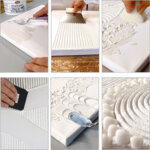 Viva decor pte structure grossire, blanc, 1. 200 g