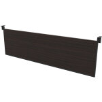 Voile de fond pour bureau arold l. 160 cm - ebène support gris Voile de fond pour bureau arold l. 160 cm - ebène support gris