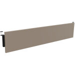 Voile de fond burocolor argile pour bureau l. 160 cm pieds noir Voile de fond burocolor argile pour bureau l. 160 cm pieds noir
