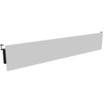 Voile de fond burocolor blanc pour bureau l. 180 cm pieds noir Voile de fond burocolor blanc pour bureau l. 180 cm pieds noir