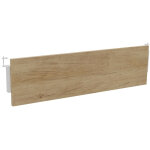 Voile de fond burocolor chne nebraska pour bureau l. 120 cm pieds blanc