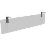 Voile de fond e - link / biospace pour bureau l. 160 cm - blanc - fixations aluminium