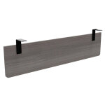 Voile de fond e - link / biospace pour bureau l. 160 cm - cdre - fixations noires