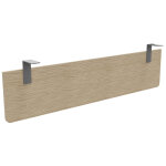 Voile de fond e - link / biospace pour bureau l. 160 cm - ch�ne - fixations aluminium
