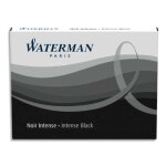 Waterman etui de 8 cartouches longues encre noire intense Waterman etui de 8 cartouches longues encre noire intense