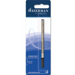 Waterman recharge pour roller pointe fine encre bleue. en blister.