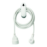 Watt & co rallonge lctrique avec clip - blanc - 3 m