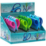 Wedo ciseaux gripy, pointus, (l)130 mm, présentoir de 30 Wedo ciseaux gripy, pointus, (l)130 mm, présentoir de 30