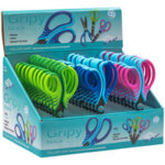 Wedo ciseaux gripy, ronds, longueur 130 mm, présentoir de 30 Wedo ciseaux gripy, ronds, longueur 130 mm, présentoir de 30