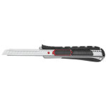 Cutter 2 - en - 1, lame: 18 mm, noir / rouge