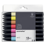 Winsor & newton set de 12 promarkers - set n°2 Winsor & newton set de 12 promarkers - set n°2