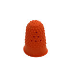 Wonday doigtier femme n00 caoutchouc rouge - lot de 12
