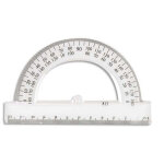 Wonday rapporteur 180 dégrés 12 cm sous étui packbordable Wonday rapporteur 180 dégrés 12 cm sous étui packbordable