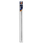Wonday règlet inox 2 faces : mm et 1 / 2mm, longueur 50 cm Wonday règlet inox 2 faces : mm et 1 / 2mm, longueur 50 cm