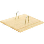 Wonday socle pour bloc phmride de bureau - 2anneaux - bois