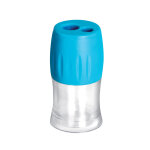 Wonday taille - crayon taill'liberty 2 trous - diam�tres 6 + 12 mm - en plastique avec r�serve viss�e ...