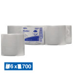 Wypall essuie - mains bobines  dvidage central wypall l10 7266, lot de 6