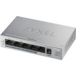 Zyxel gs1005hp, non - g�r�, gigabit ethernet (10 / 100 / 1000), full duplex, connexion ethernet, supportant ...