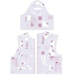 1:3 r�gle de conception de tissu r�gle de courbe transparente pour outil de couture de poup�e