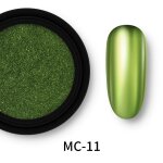 1 bote de vernis a ongles miroir, paillettes, pigment chrom ebloubricolage, poudre micro holographique, ...
