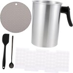 1 ensemble fabrication de bougies diy candle making kit goodies noel cotillons bougies parfumees creuset ...