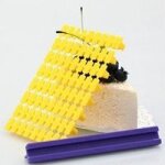 1 jeu - jeu de timbres en plastique pour impression, blocs d'impression, outils de mod�lisation de lettres ...