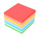 1 pack 520 pcs papier pliant color� double face origami grue artisanat feuilles 7x7 cm