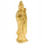 1 pice statue de bouddha avalokiteshvara en rsine dore figurine sculpture bureau