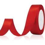 1 pouce 25 verges ruban rouge pour lâ¿emballage cadeau, lâ¿artisanat et la décoration 1 pouce 25 verges ruban rouge pour lâ¿emballage cadeau, lâ¿artisanat et la décoration