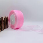 1 rouleau de ruban de mousseline de soie transparent pour boîte - cadeau emballage de bouquet de mariage ... 1 rouleau de ruban de mousseline de soie transparent pour boîte - cadeau emballage de bouquet de mariage ...