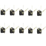 10 ensemble horloge a quartz mouvement aiguilles kits horloge murale