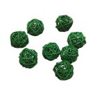 10 pcs boule de rotin naturel bambou ornement dcoratif pour table fte de mariage nol 4cm en
