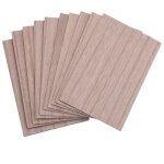 10 pcs feuilles de bois de balsa plaque en bois 150 * 100 * 2mm pour la maison artisanat mod�le diy