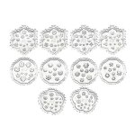 10 pcs fleur polymre argile mini rsine polymre argile cutters petite fleur moule marguerite argile ...