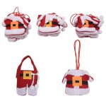 10 pcs noël vêtements pantalon vaisselle couverture de marchandises noël couteau et fourchette sac couverture ... 10 pcs noël vêtements pantalon vaisselle couverture de marchandises noël couteau et fourchette sac couverture ...