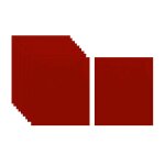 10 pices en feutre tissu velours feuille adhsive artisanat faire tiroir rouge