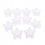 10 pots de cire pour bougie chauffe - plat en plastique transparent 5, 5 x 2, 5 cm