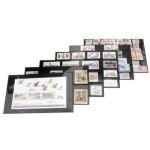 100 cartes d'envoi a 3 bandes rhodod et rabat 148 x 105 mm