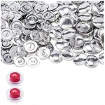 100 ensembles de 23mm boutons de couture kit de couverture