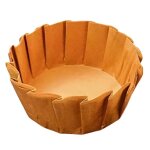 100 feuilles de papier sulfurisé antiadhésif pour gâteau basque marron 100 feuilles de papier sulfurisé antiadhésif pour gâteau basque marron