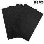 100 pcs papier carbone transfert copie feuilles graphite tra�age a4 pour bois toile art nouveau